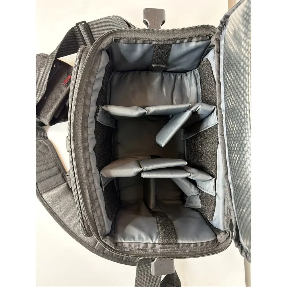 TAMRAC Pro System 6 Large Camera Shoulder Bag Black w/ MX-S5363 SAS Filter Case